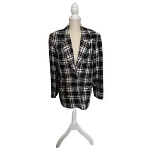 Vintage Scoop Tweed Womens Blazer